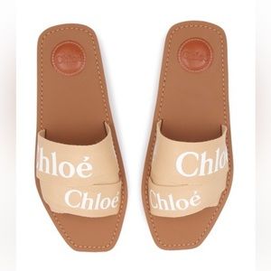 Chloe woody sandals